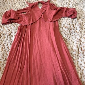 Off the shoulder dress